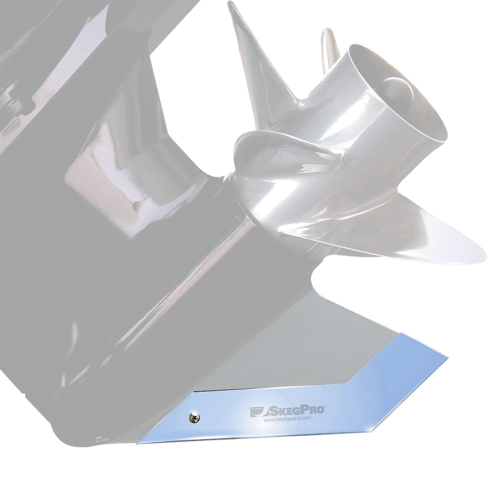 Image 1: Megaware SkegPro® 02656 Stainless Steel Skeg Protector