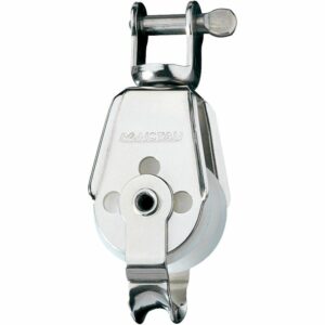 Image 1: Ronstan Series 30 Utility Block - Single, Becket, Swivel Shackle Head
