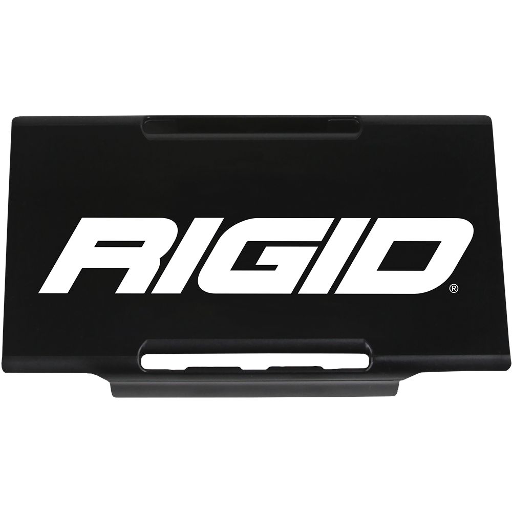 Image 1: RIGID Industries E-Series Lens Cover 6" - Black