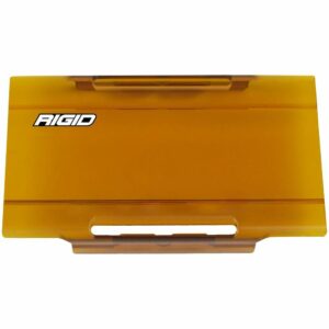 Image 1: RIGID Industries E-Series Lens Cover 6" - Yellow