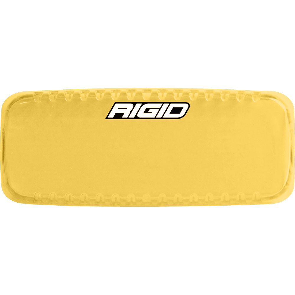 Image 1: RIGID Industries SR-Q Series Lens Cover - Yellow