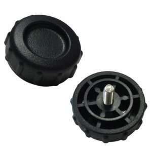 Image 1: Standard Horizon Mounting Knob - Black ABS Plastic - Single