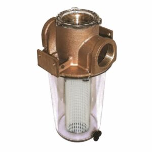 Image 1: GROCO ARG-755 Series 3/4" Raw Water Strainer w/Non-Metallic Plastic Basket