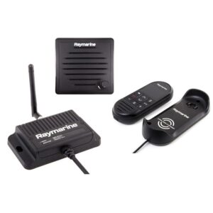 Image 1: Raymarine Ray90 Wireless First Station Kit with Passive Speaker, Wireless Handset & Wireless Hub