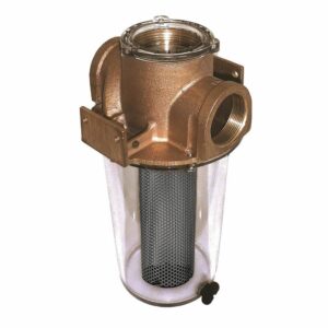 Image 1: GROCO ARG-1500 Series 1-1/2" Raw Water Strainer w/Monel Basket
