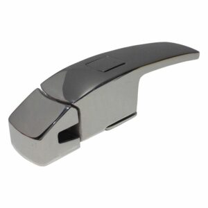 Image 1: Southco Swim Door Latch Polished 316 Stainless Steel