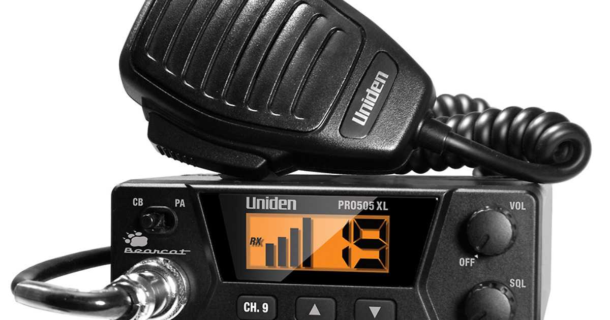 Uniden PRO505XL 40-Channel Bearcat CB Radio – Storefly.com