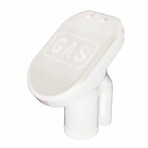 Image 1: Perko Sealed Flip Top Cap Fills f/1-1/2" Hose - White