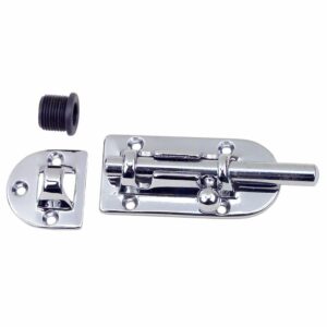 Image 1: Perko Chrome Barrel Bolt - 5"