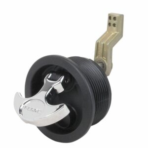 Image 1: Perko Surface Mount Latch f/Smooth & Carpeted Surfaces w/Offset Cam Bar