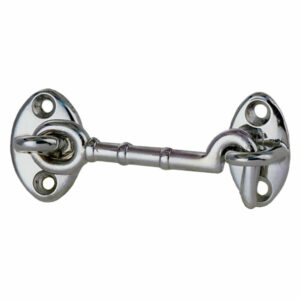 Image 1: Perko Chrome Plated Bronze Cabin Door Hook - 3"
