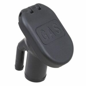 Image 1: Perko Combination Vented Gas Fill/Tank f/1-1/2" Hose - 35° Angled Neck