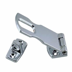 Image 1: Perko Chrome Plated Zinc Hasp - 3"