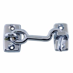Image 1: Perko Chrome Plated Zinc Cabin Door Hook - 2-1/4"