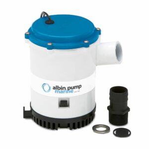 Image 1: Albin Group Bilge Pump Heavy Duty 2250 GPH - 24V