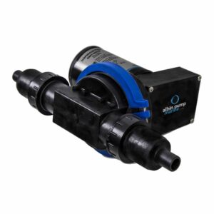 Image 1: Albin Group Waste Water Diaphragm Pump 22L (5.8 GPM) - 12V