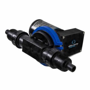 Image 1: Albin Group Waste Water Diaphragm Pump - 22L(5.8GPM) - 24V