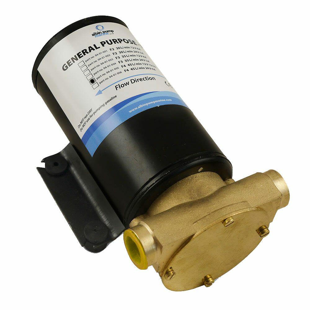 Image 1: Albin Group Marine General Purpose Pump FIP F4 - 24V - 12 GPM