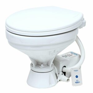 Image 1: Albin Group Marine Toilet Standard Electric EVO Comfort - 12V