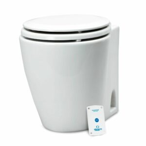 Image 1: Albin Group Marine Design Marine Toilet Standard Electric - 24V