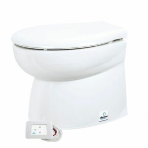 Image 1: Albin Group Marine Toilet Silent Premium Low - 12V