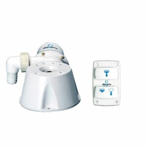 Image 1: Albin Group Marine Silent Electric Toilet Kit - 12V