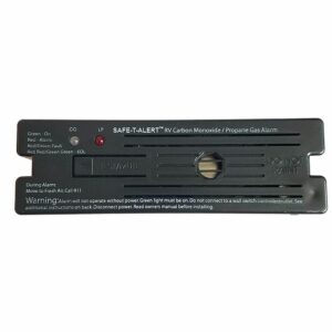 Image 1: Safe-T-Alert Combo Carbon Monoxide Propane Alarm Surface Mount - Black
