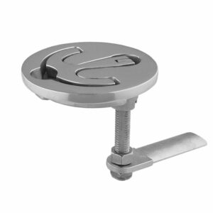 Image 1: TACO Latch-tite™ Lifting Handle - 2.5" Round - Stainless Steel