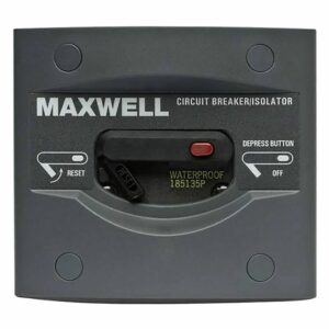 Image 1: Maxwell Circuit Breaker Isolator Panel - 80 AMP