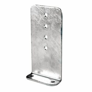 Image 1: C.E. Smith Vertical 90° Bunk Bracket - 5" x 10" - Aluminum