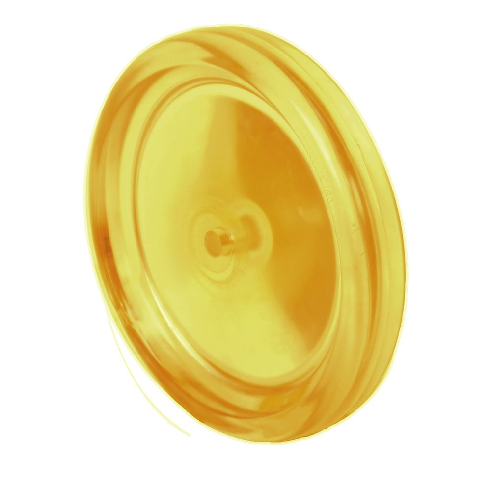 Image 1: C.E. Smith Bow Roller - Yellow PVC - 8"