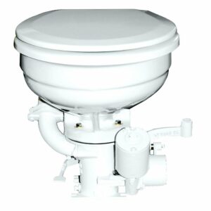 Image 1: GROCO K Series Electric Marine Toilet - 12V