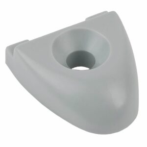 Image 1: Schaefer T-Track Endstop f/1" Track - Grey
