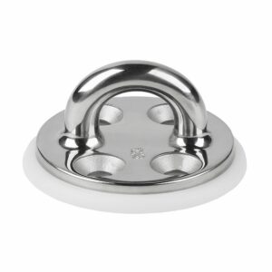 Image 1: Schaefer Investment Cast Pad Eye - 3" OD Base