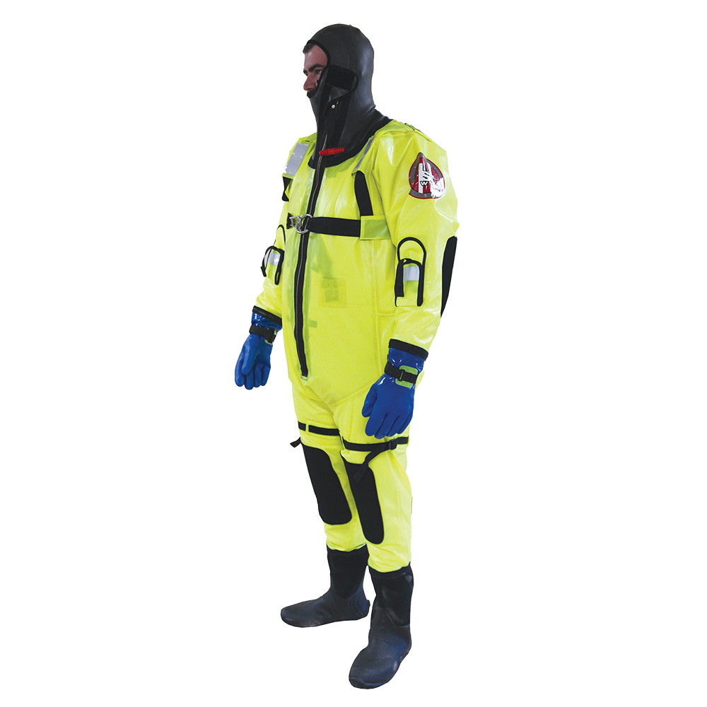 Image 1: First Watch RS-1000 Ice Rescue Suit - Hi-Vis Yellow