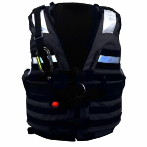 Image 1: First Watch HBV-100 High Buoyancy Tactical Vest - Black - Medium to XL