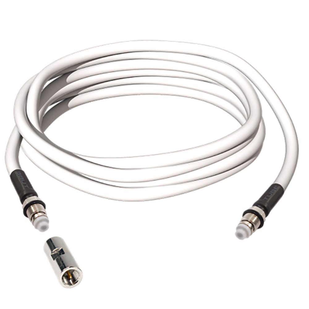 Image 1: Shakespeare 4078-20-ER 20' Extension Cable Kit f/VHF, AIS, CB Antenna w/RG-8x & Easy Route FME Mini-End