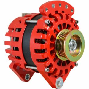 Image 1: Balmar Alternator 3.15" Dual Foot Saddle K6 Serpentine Pulley - 170A - 12V