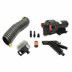 Image 1: Johnson Pump Aqua Jet Washdown 4.0 GPM Pump Kit - 12V