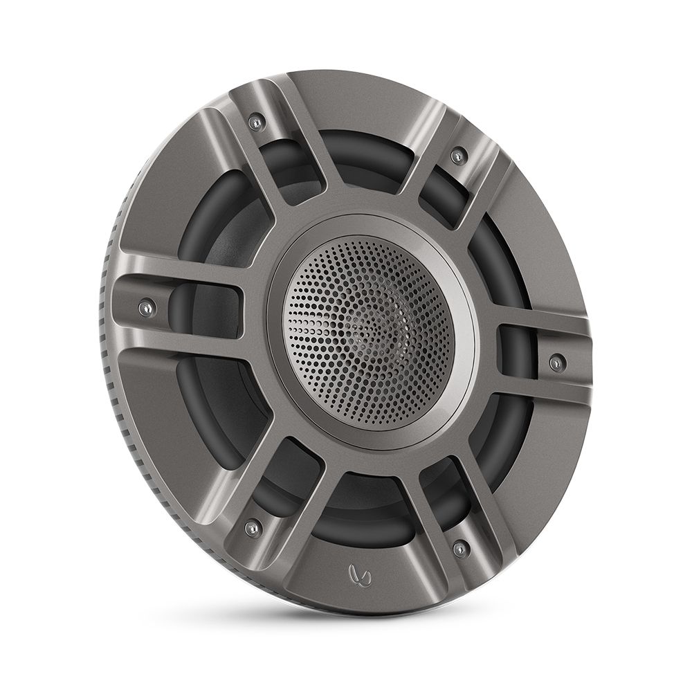 Image 2: Infinity 8" Marine RGB Kappa Series Speakers - Titanium/Gunmetal