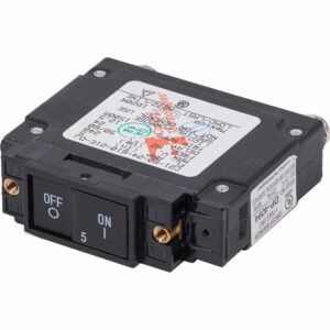 Image 1: Blue Sea 7454 UL-489 Circuit Breaker - 5A Flat Rocker