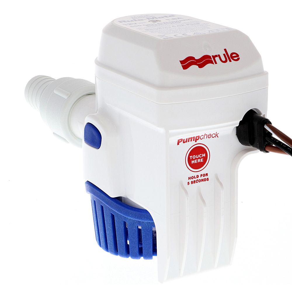 Image 2: Rule Rule-Mate® 500 Fully Automated Bilge Pump - 12V