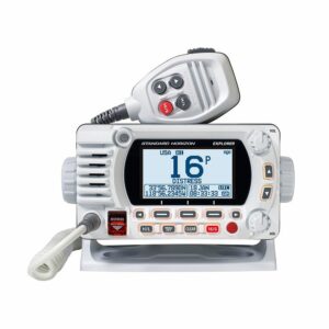 Image 1: Standard Horizon GX1850 Fixed Mount VHF - NMEA 2000 - White