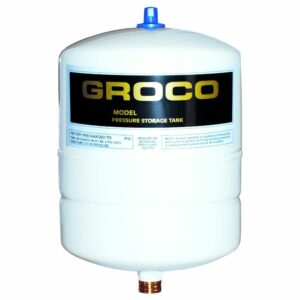 Image 1: GROCO Pressure Storage Tank - 0.5 Gallon Drawdown