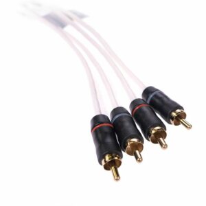 Image 1: Fusion Performance RCA Cable - 4 Channel - 12'