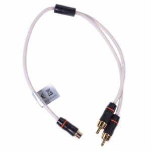 Image 1: Fusion Performance RCA Cable Splitter - 1 Female to 2 Male - .9'
