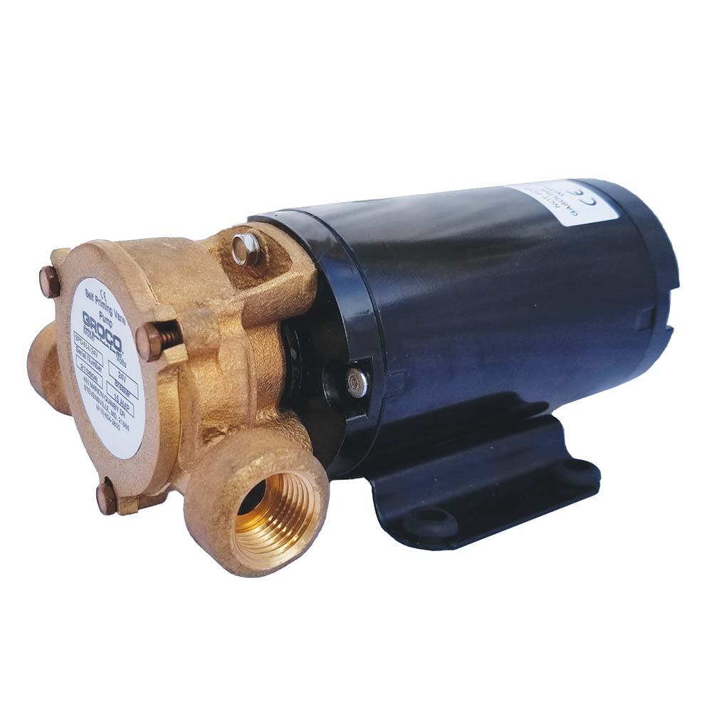 Image 1: GROCO Commercial Duty Vane Pump - 24V