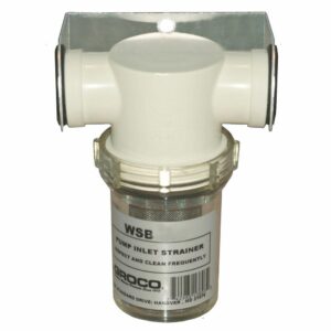 Image 1: GROCO 1" Fresh Water Strainer w/#304 SS Basket