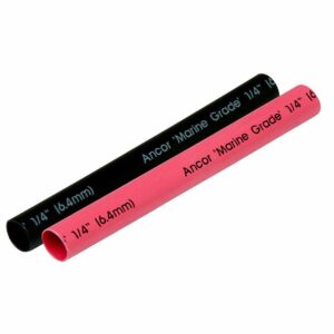 Image 1: Ancor Heat Shrink Tubing 1/4" x 3" - Black & Red Combo