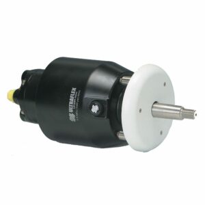 Image 1: Uflex UP28R Rear Mount Helm 1.7 cu. 3/4" Tapered Stainless Steel Shaft